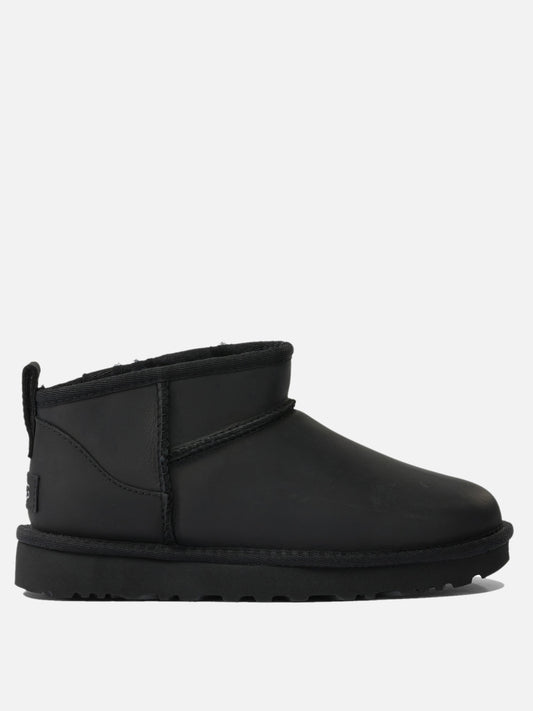 Stivaletti pull-on 100% calf leather - 100% rubber  Nero - Ugg Donna | VIETTI Online Store 

