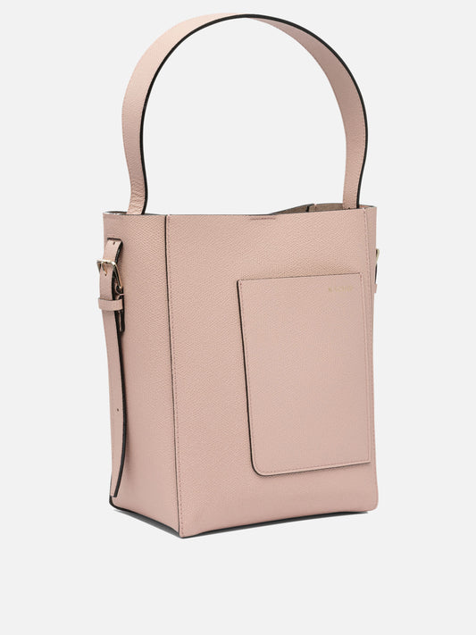 Valextra Borsa a secchiello "Soft Mini" 28293651_UNI Pink 2