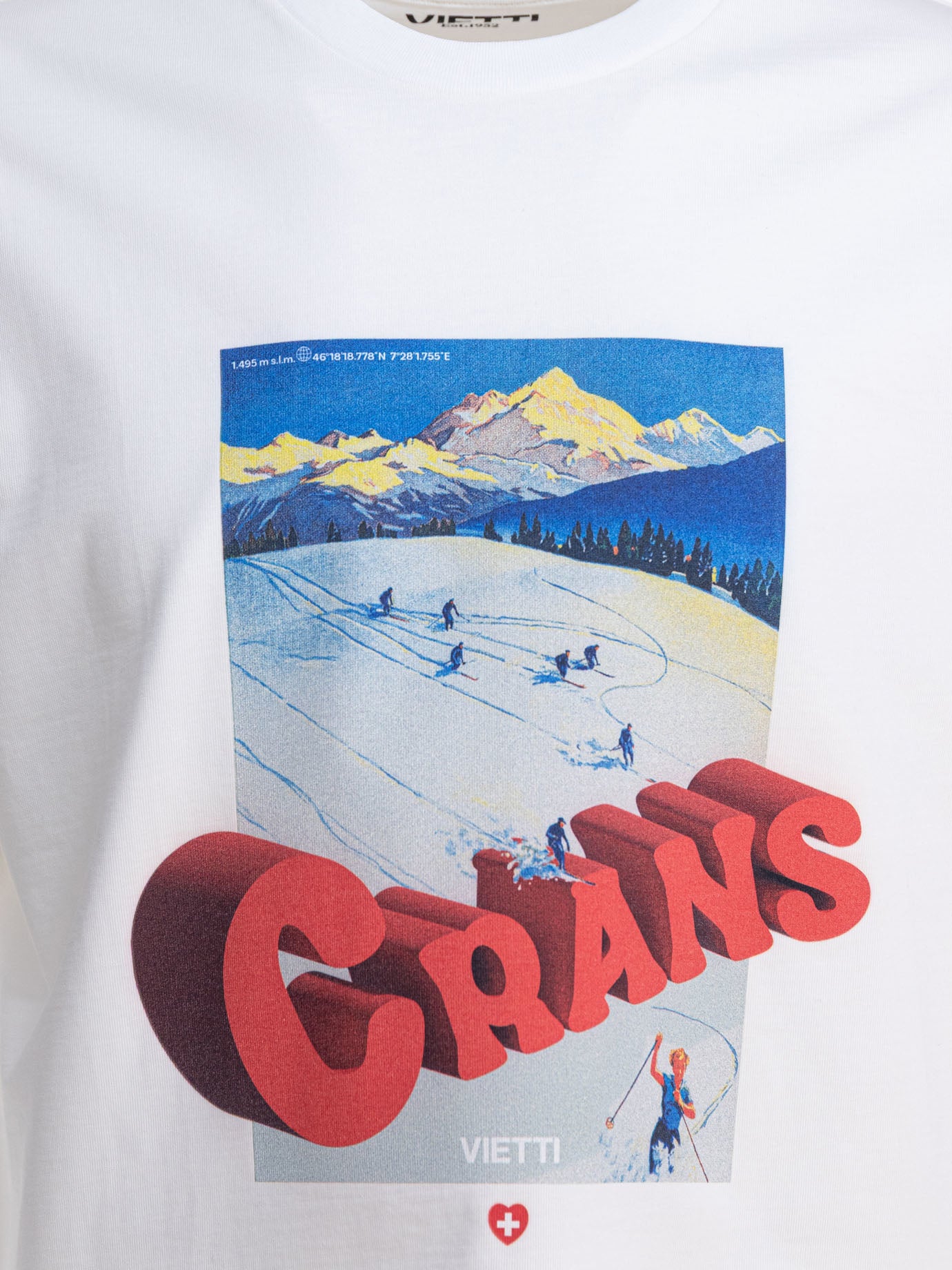 Crewneck t-shirts Print  White - VIETTI Merchandise Men | PDP | VIETTI Online Store | Zoom-Modal_3
