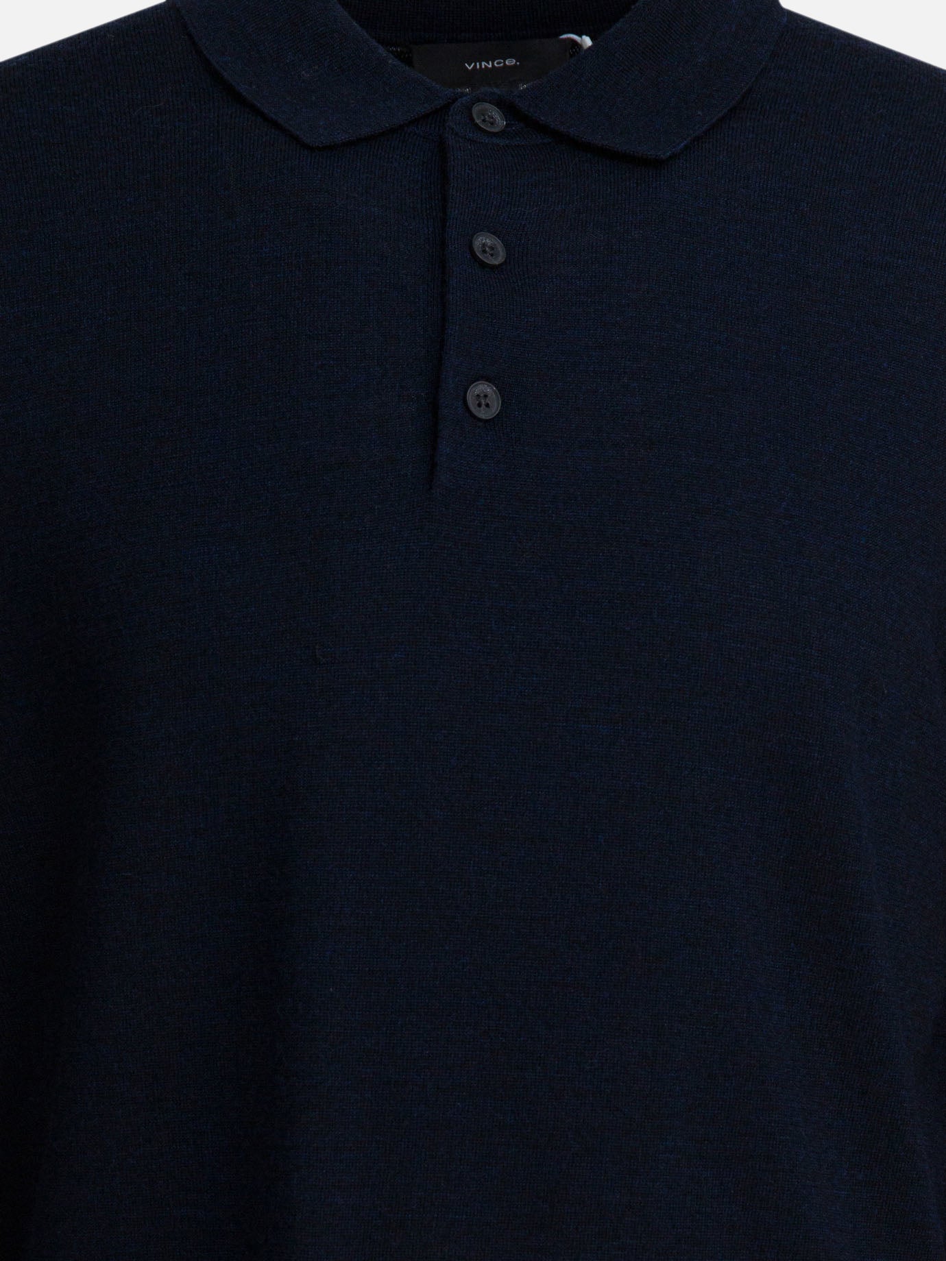 Polo shirts with buttons Solid colour  Blue - Vince Men | PDP | VIETTI Online Store | thumbnail_3