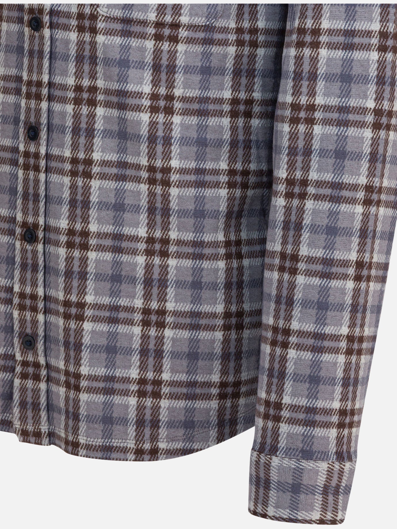 Overshirt jackets Plaid  Grey - Vince Men | PDP | VIETTI Online Store | Zoom-Modal_4
