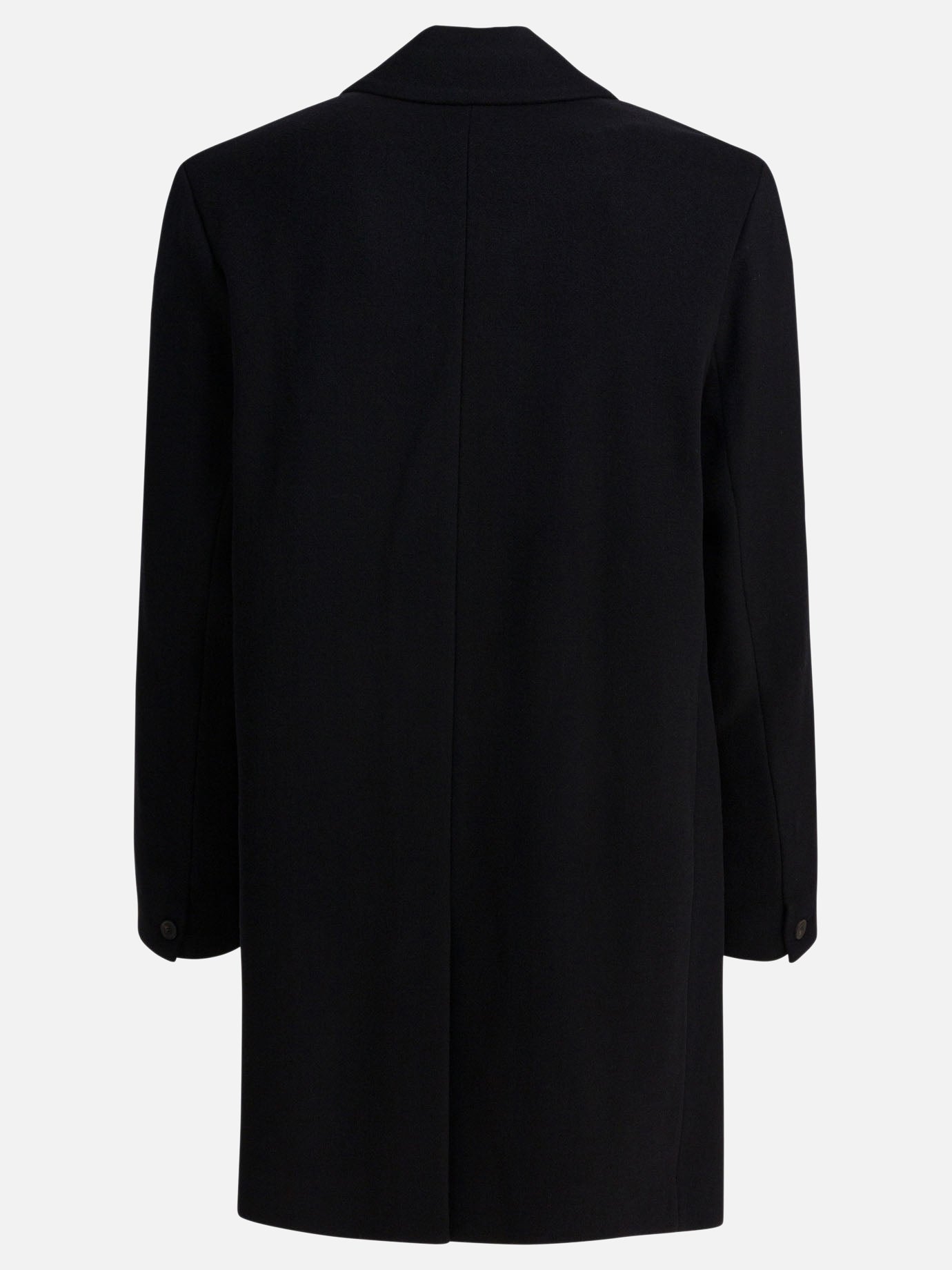 Cappotti lunghi Solid colour  Nero - Vince Uomo | PDP | VIETTI Online Store | thumbnail_2