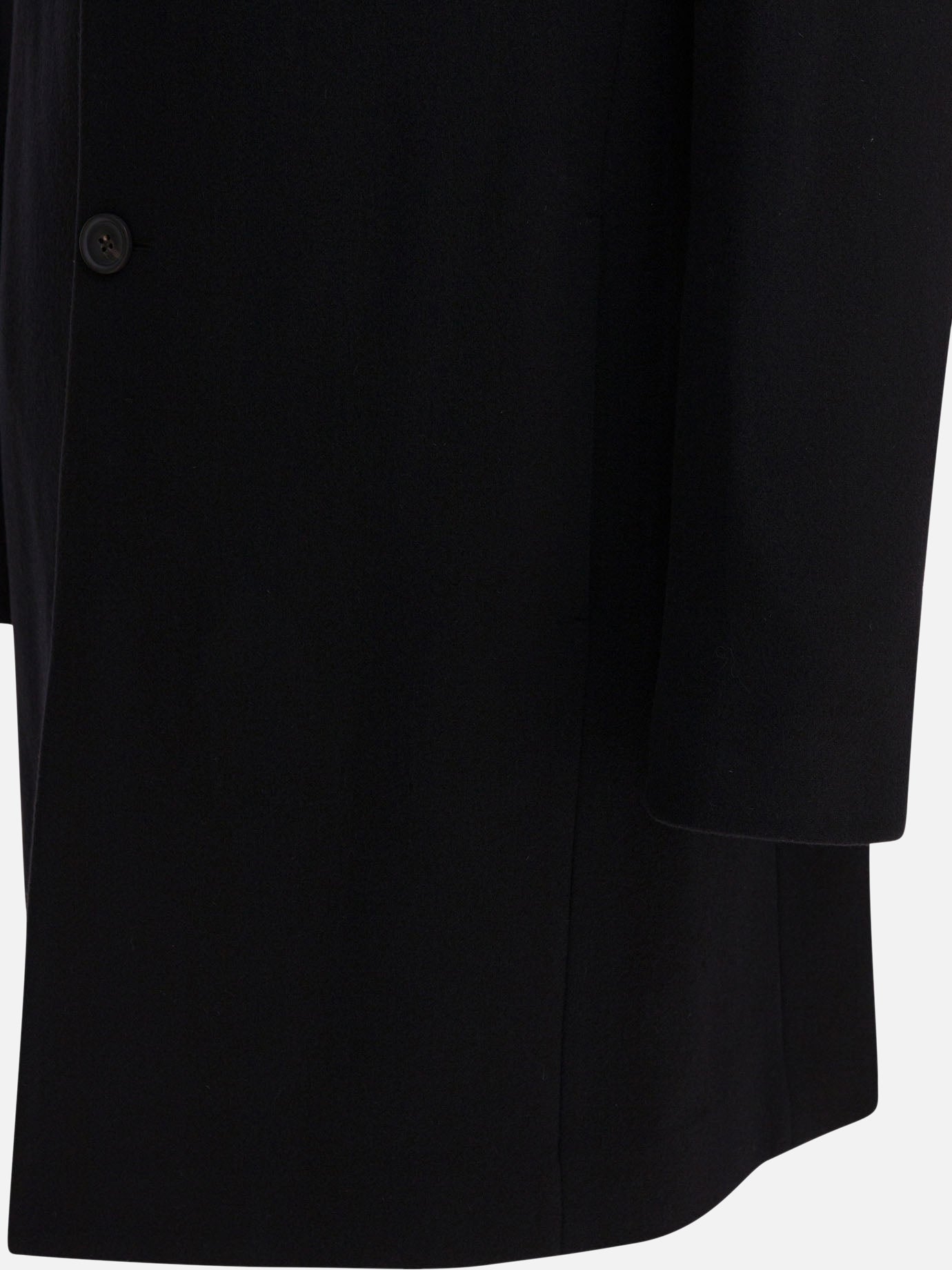 Cappotti lunghi Solid colour  Nero - Vince Uomo | PDP | VIETTI Online Store | thumbnail_4