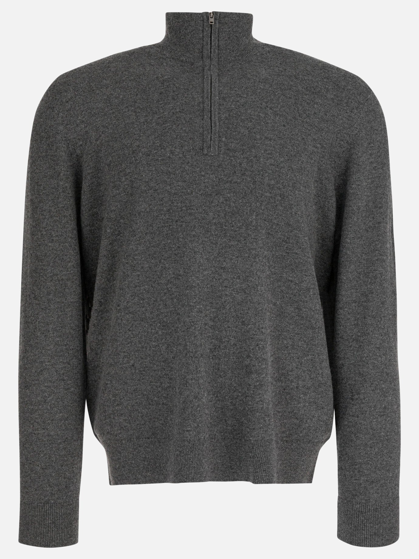 Half zip sweaters Solid colour  Grey - Vince Men | PDP | VIETTI Online Store | Zoom-Modal
