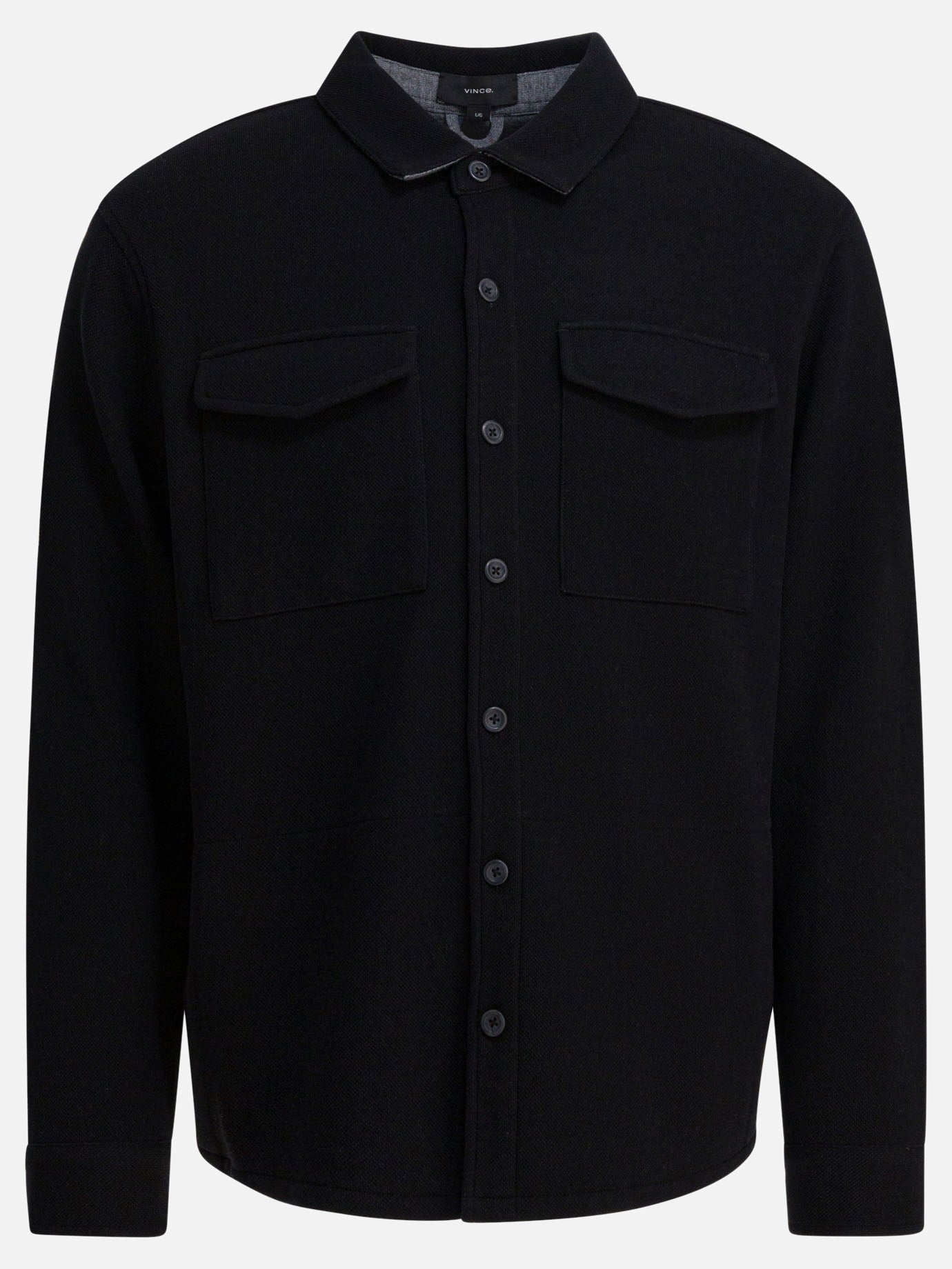 Giacche overshirt Solid colour  Grigio - Vince Uomo | PDP | VIETTI Online Store | Zoom-Modal
