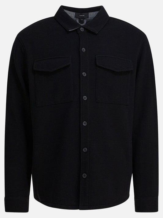 Giacche overshirt Solid colour  Grigio - Vince Uomo | PDP | VIETTI Online Store 
