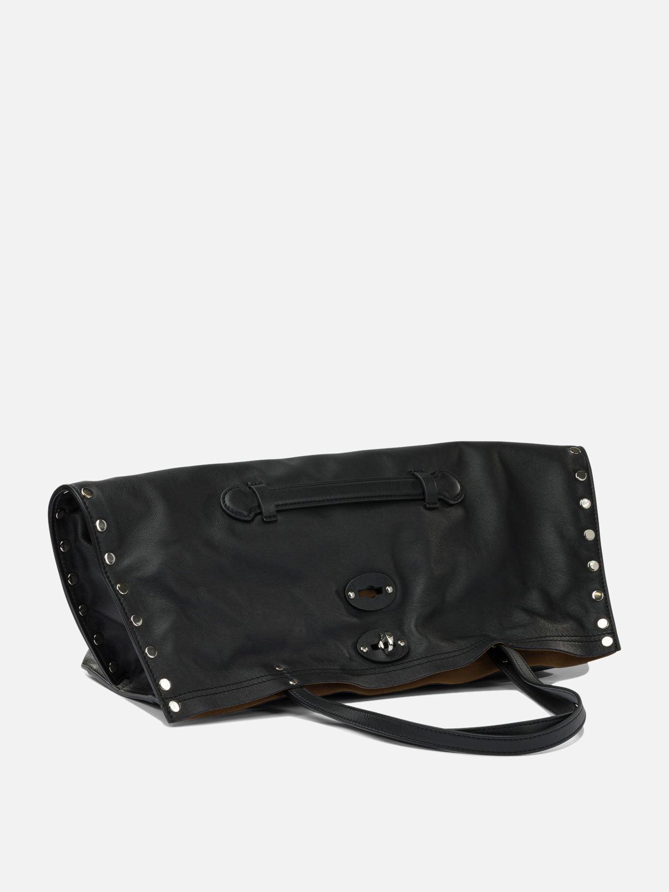 Medium bags Solid colour  Black - Zanellato Women | PDP | VIETTI Online Store | thumbnail_2