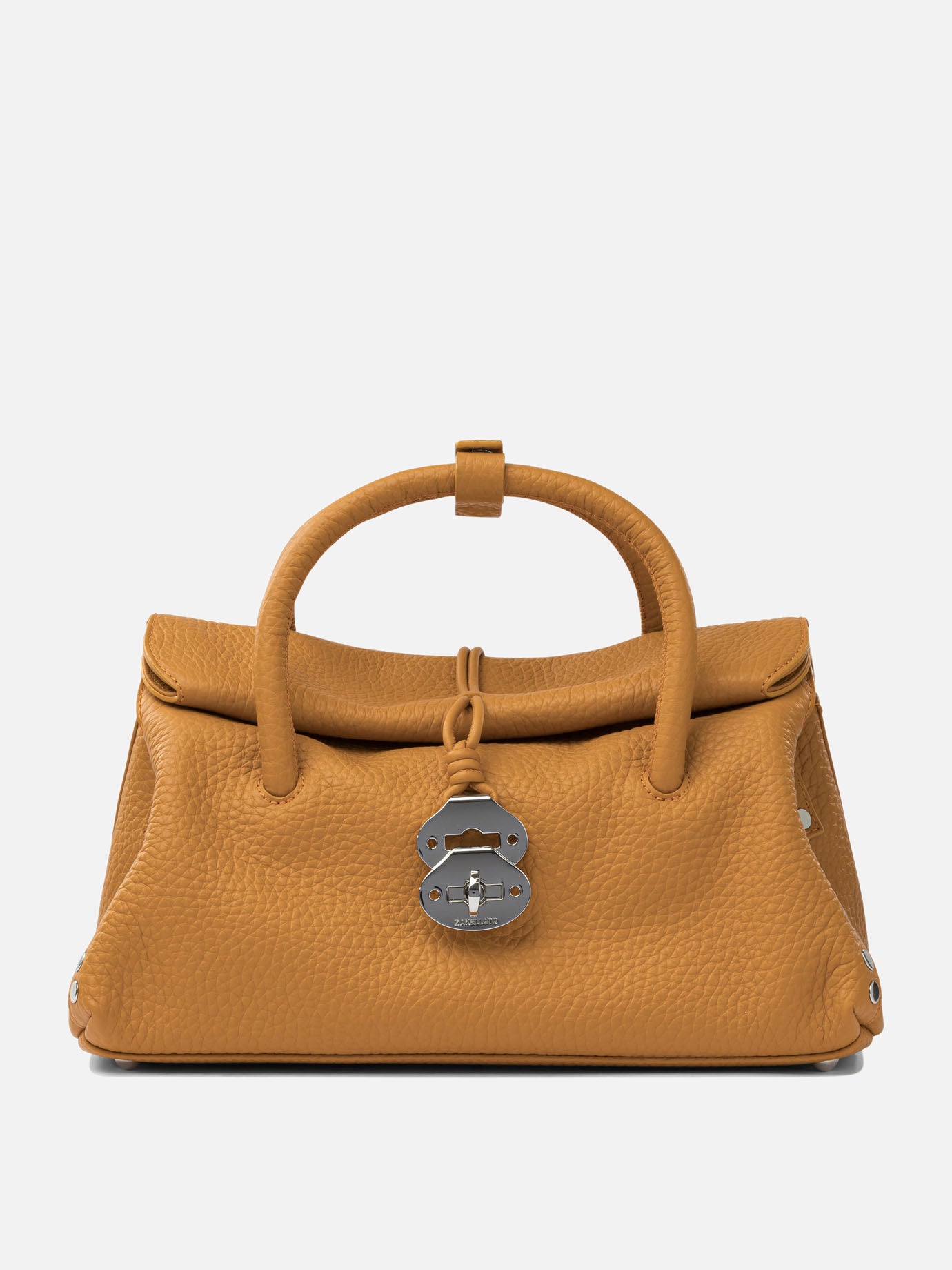 Medium bags Solid colour  Orange - Zanellato Women | PDP | VIETTI Online Store | Zoom-Modal
