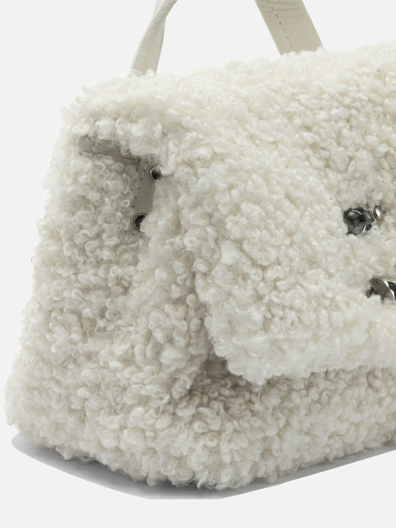 Borse piccole 100% fabric - 100% leather  Bianco - Zanellato Donna | PDP | VIETTI Online Store | Zoom-Modal_4
