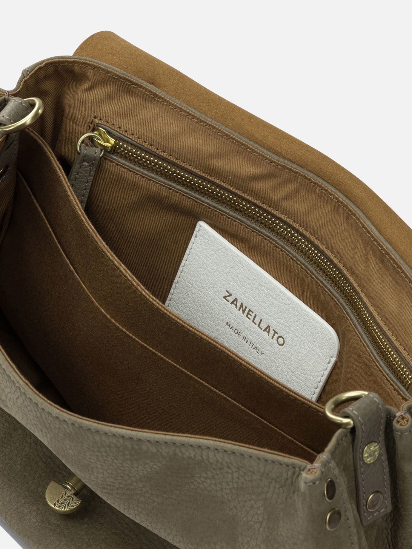 Borse medie 100% calf leather  Grigio - Zanellato Donna | PDP | VIETTI Online Store | thumbnail_5