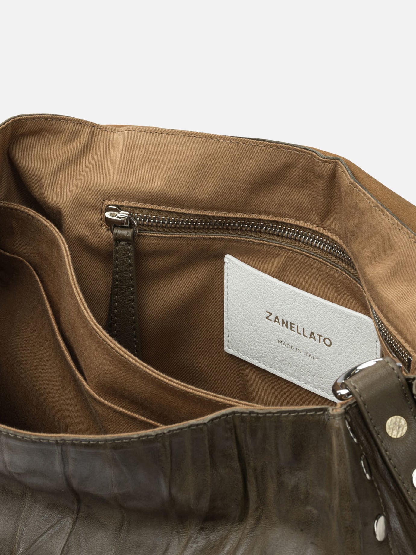 Borse medie 100% leather  Verde - Zanellato Donna | PDP | VIETTI Online Store | thumbnail_5