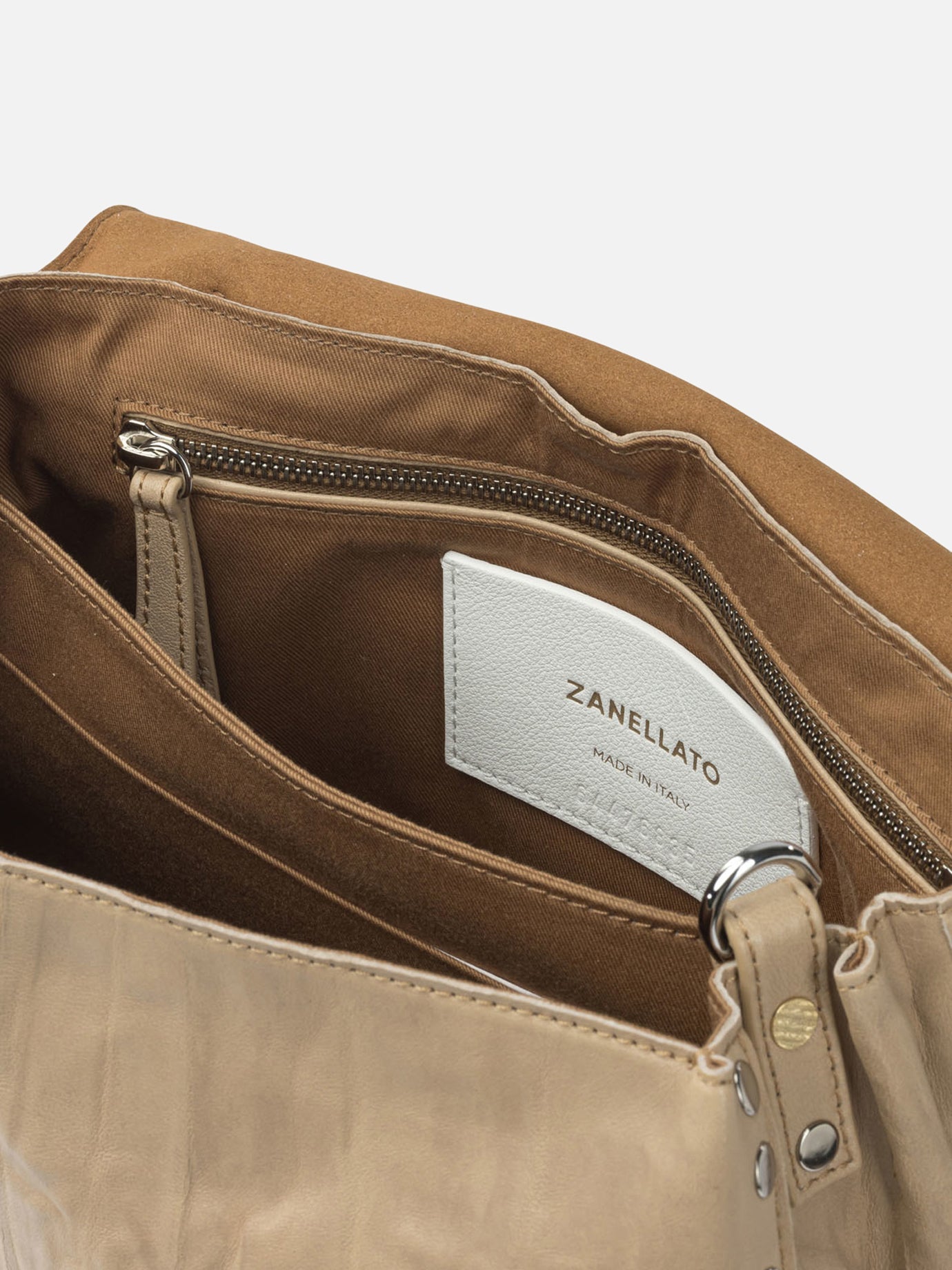 Small bags 100% lambskin  White - Zanellato Women | PDP | VIETTI Online Store | thumbnail_5