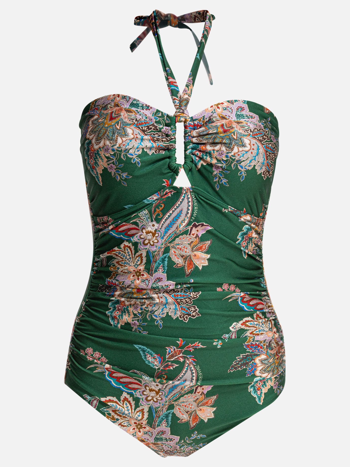 Swimsuits Paisley  Green - Zimmermann Women | PDP | VIETTI Online Store | Zoom-Modal
