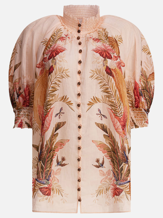 Casual shirts Floral  Beige - Zimmermann Women | PLP | VIETTI Online Store 
